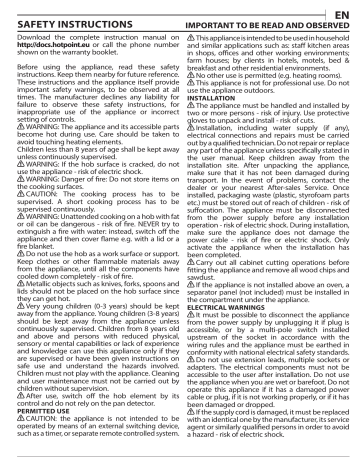 HOTPOINT/ARISTON HQ 5660S NE Instruction for Use | Manualzz