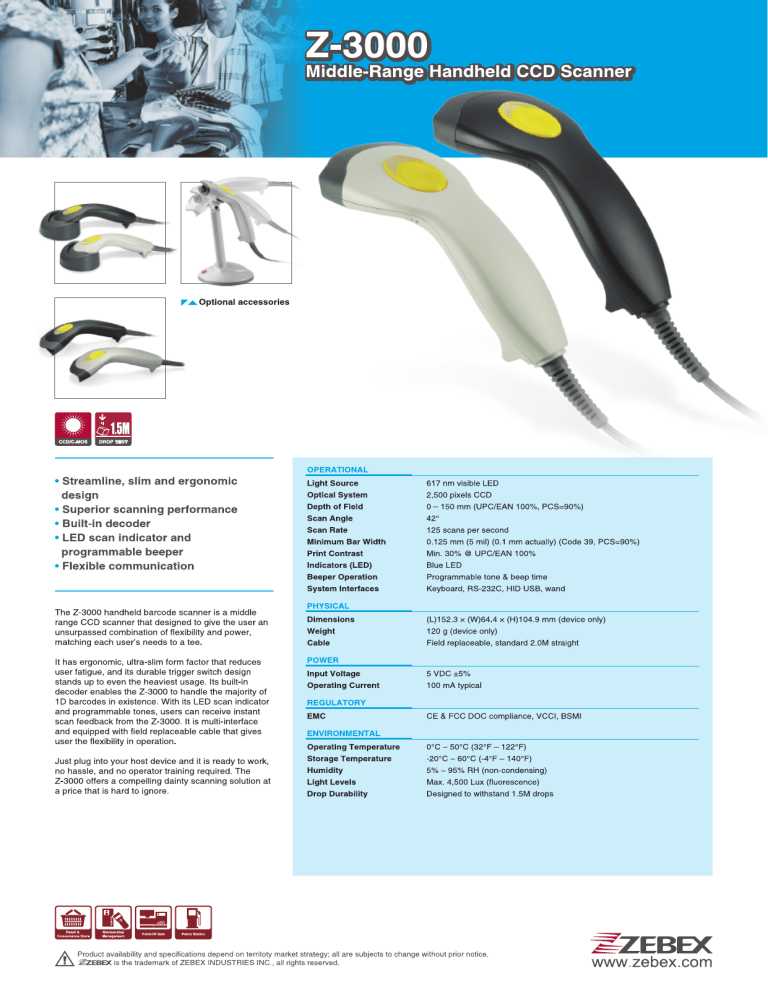 Zebex Z 3000 Datasheet Manualzz