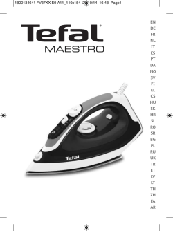 tefal maestro 75 steam iron
