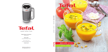 Tefal BL841138 Easy Soup Kuumentavat tehosekoittimet Manual de utilizare | Manualzz