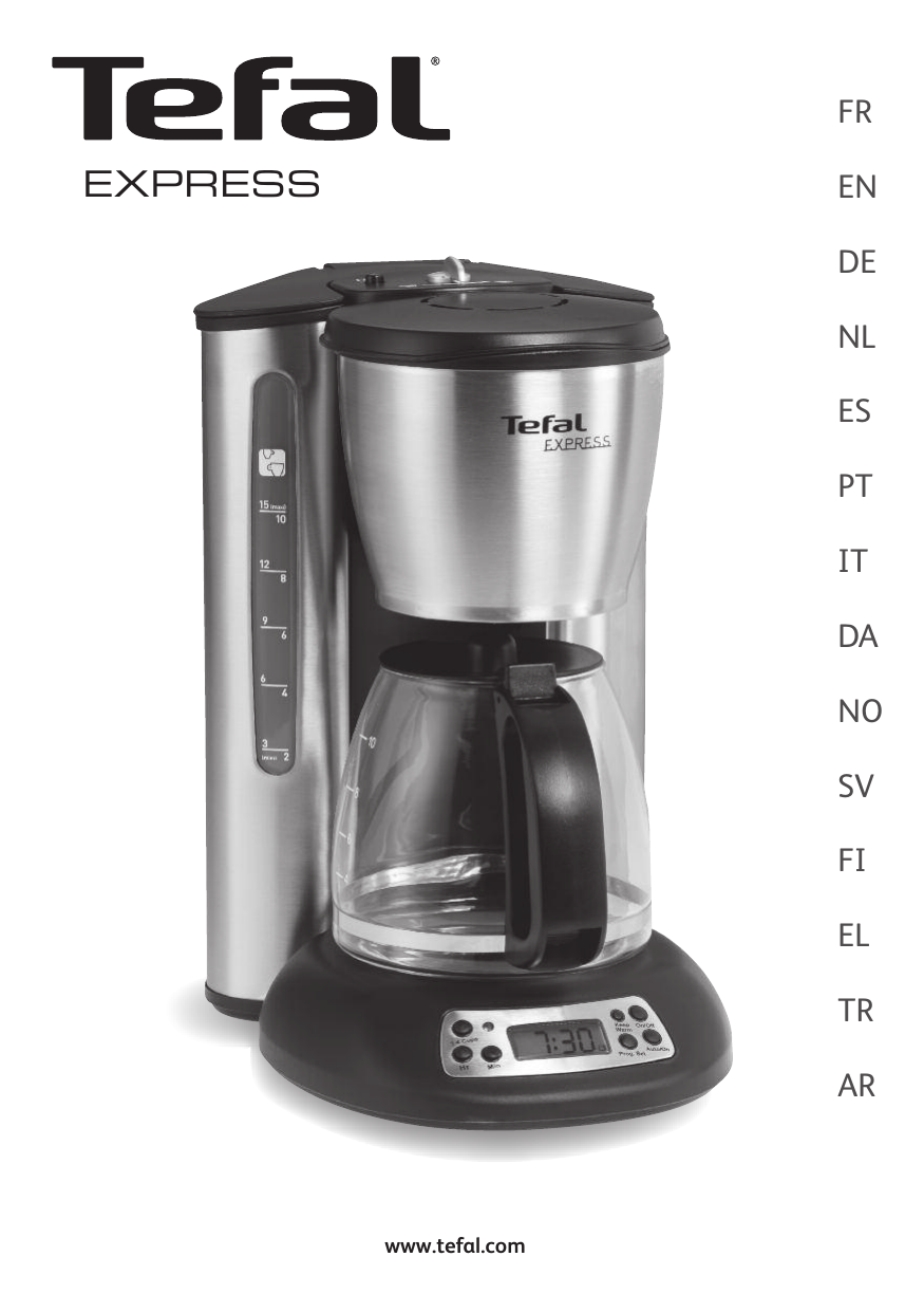 Tefal CM410510 Brukermanual | Manualzz