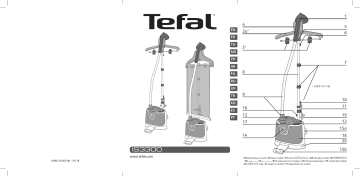 Tefal IS3365E1 Отпариватель INSTANT COMPACT Отпариватели белья Manual ...
