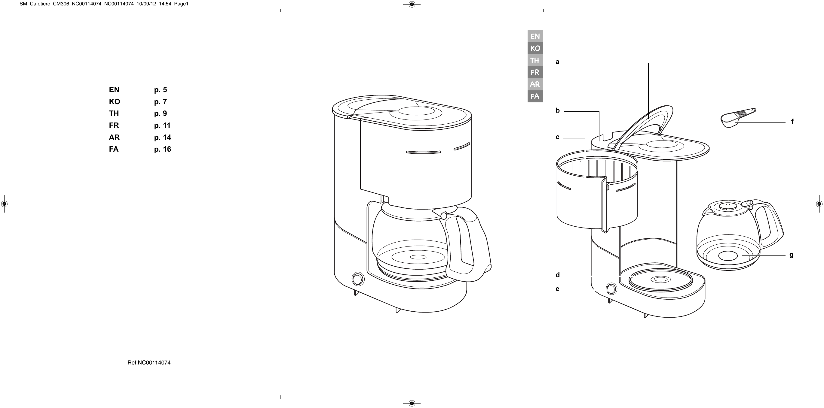 Tefal Cm3212 User Manual Manualzz