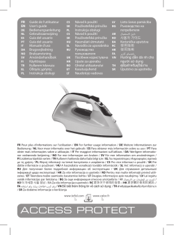 tefal access protect iron