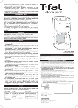 Tefal CM3215MX - Manual de usuario, Product Manual | manualzz.com