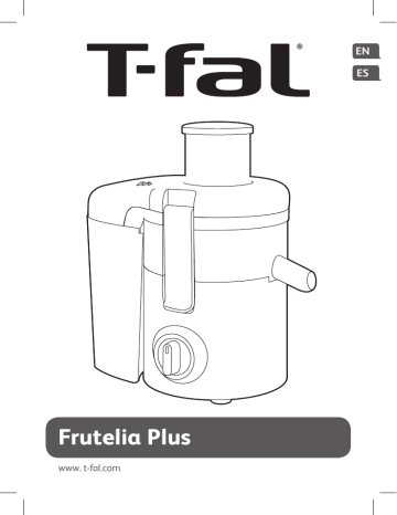Tefal ZE3708MX EXTRACTOR FRUTELIA PLUS Exprimidor / extractor Manual |  Manualzz