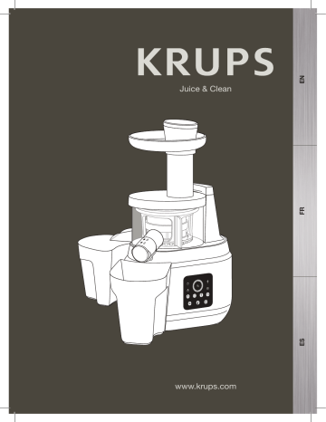 Tefal ZB420EMX JUICE\u0026CLEAN Exprimidor / extractor Manual | Manualzz
