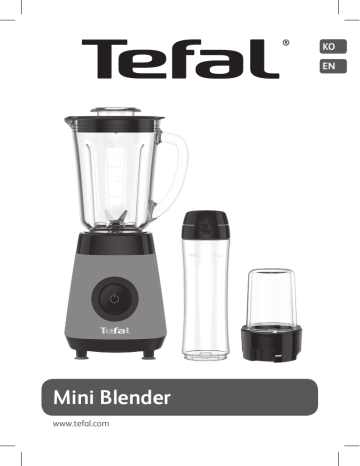 Tefal BL1KKAKR Powermix Mini blender Blender & Smoothie maker Manual | Manualzz