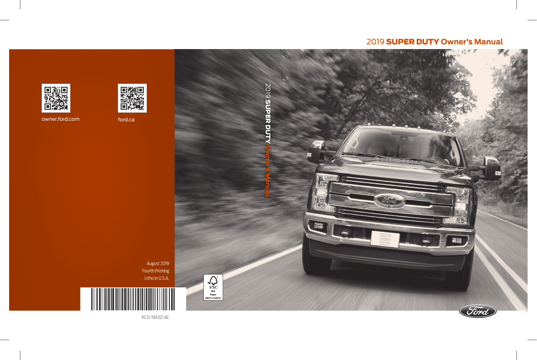 Ford 2019 F 350 2019 2019 F 250 2019 F 550 2019 F 450 Owner S Manual Manualzz