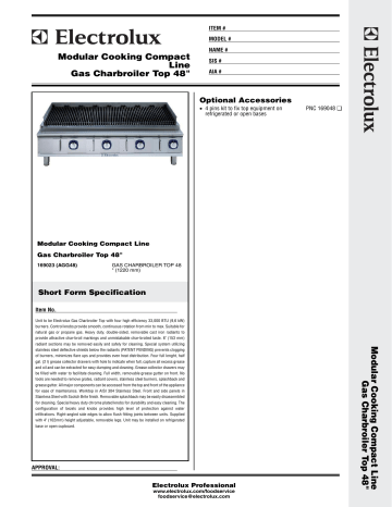 Electrolux AGG48 General Manual | Manualzz