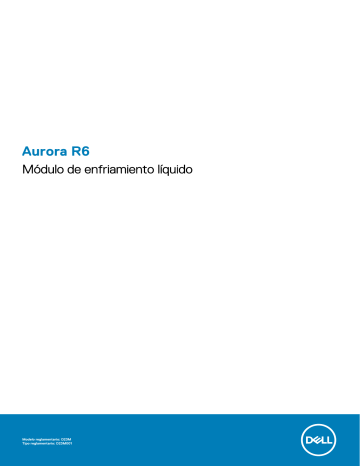 Alienware Aurora R6 desktop El manual del propietario | Manualzz