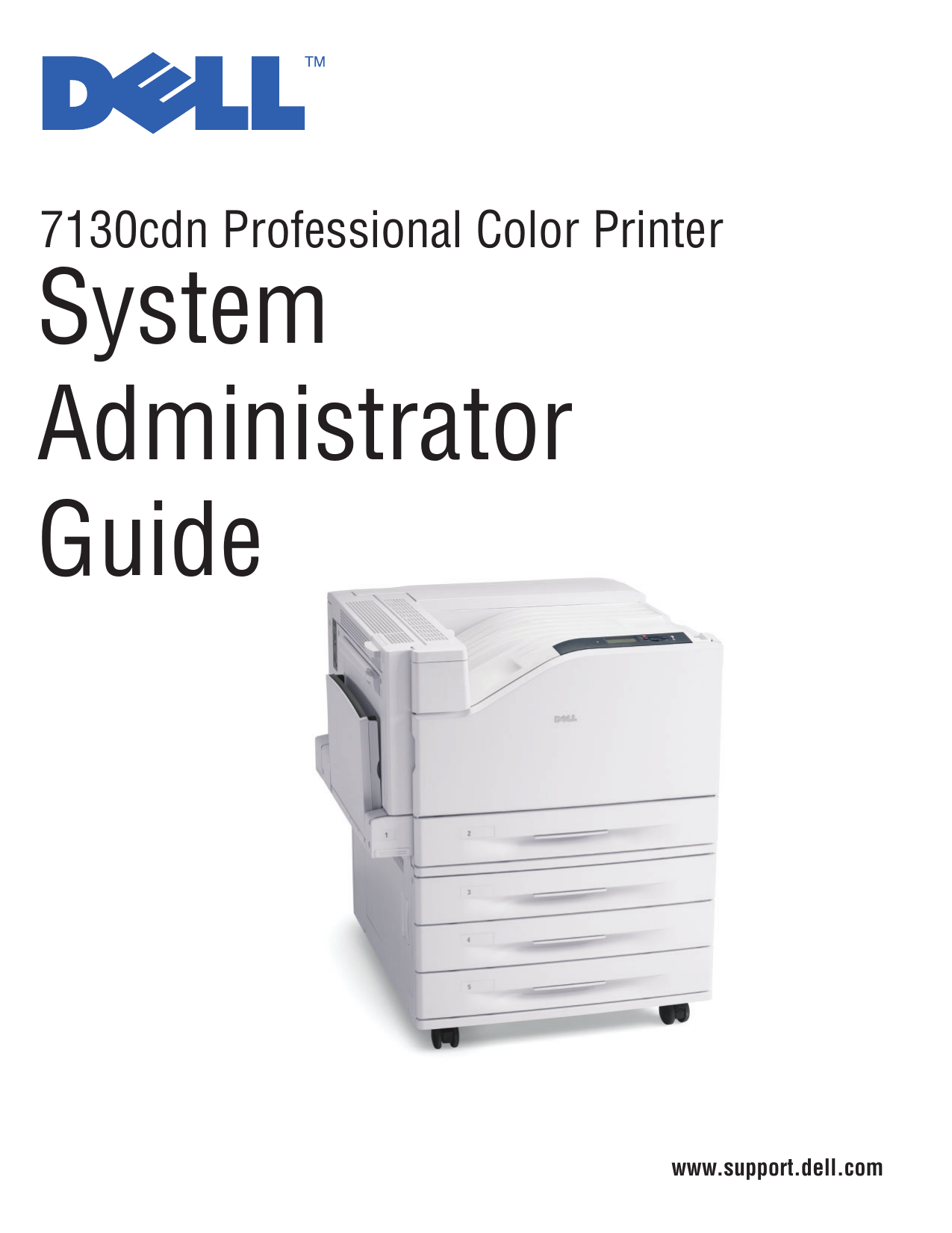 Dell 7130cdn Color Laser Printer 