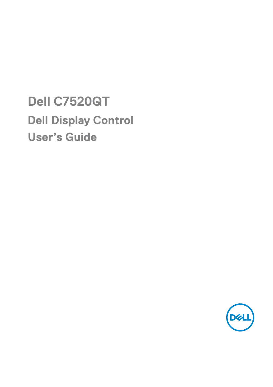 Dell C7520QT electronics accessory 