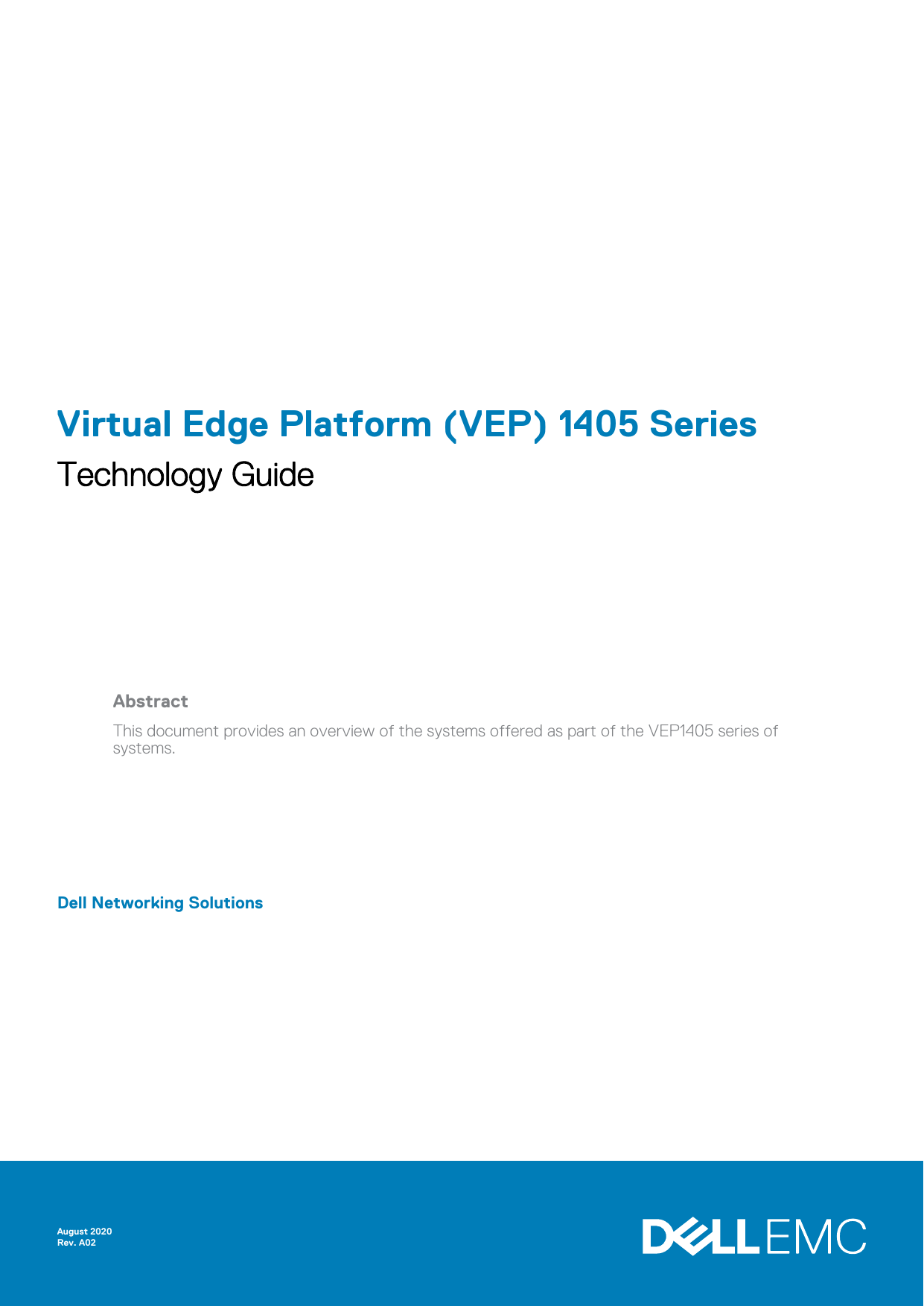 Dell Emc Networking Vep1425 Vep1445 Vep1485 Owner S Manual Manualzz