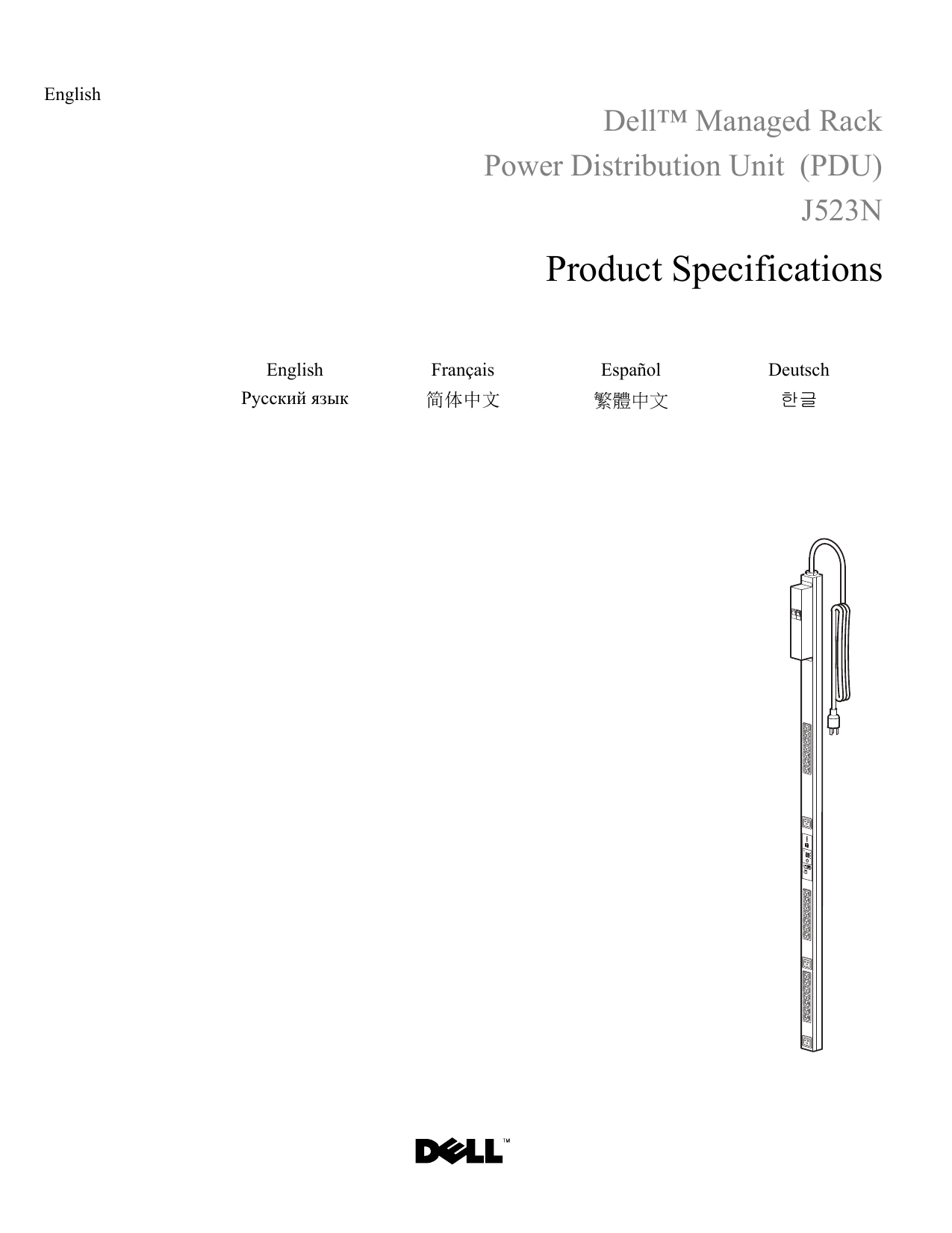 Dell Managed PDU LED Manuel Du Propri taire Manualzz
