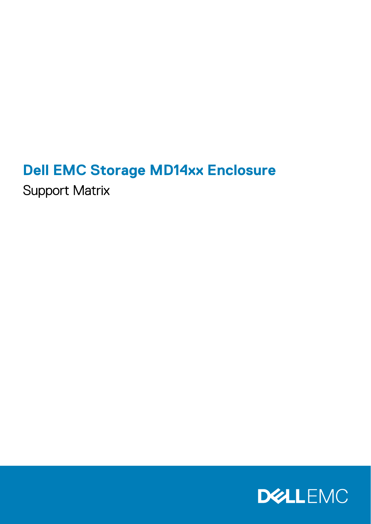 Dell Storage MD1400 storage Owner's manual | Manualzz