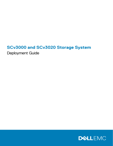 Dell Storage SCv3020 storage Guide | Manualzz