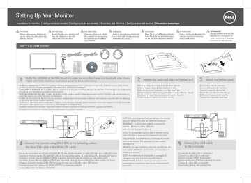 Dell U2212HM electronics accessory Инструкция по началу работы | Manualzz