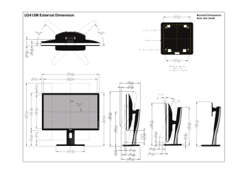 u2412m dimensions