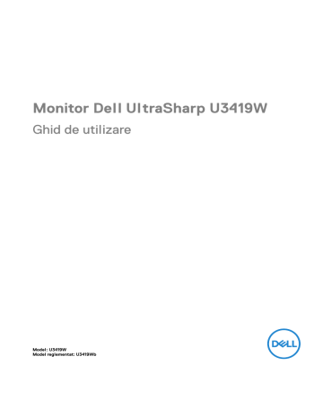 Dell U3419W electronics accessory Manualul utilizatorului | Manualzz