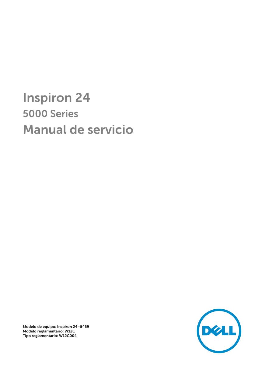 Dell Inspiron 24 5459 AIO User manual | Manualzz