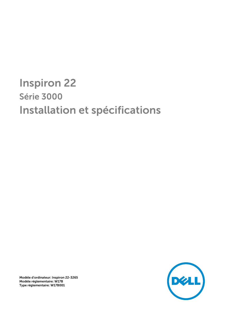 dell-inspiron-3265-desktop-guide-de-d-marrage-rapide-manualzz