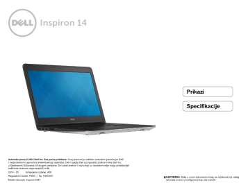 Dell Inspiron 5447 laptop specifikacija | Manualzz