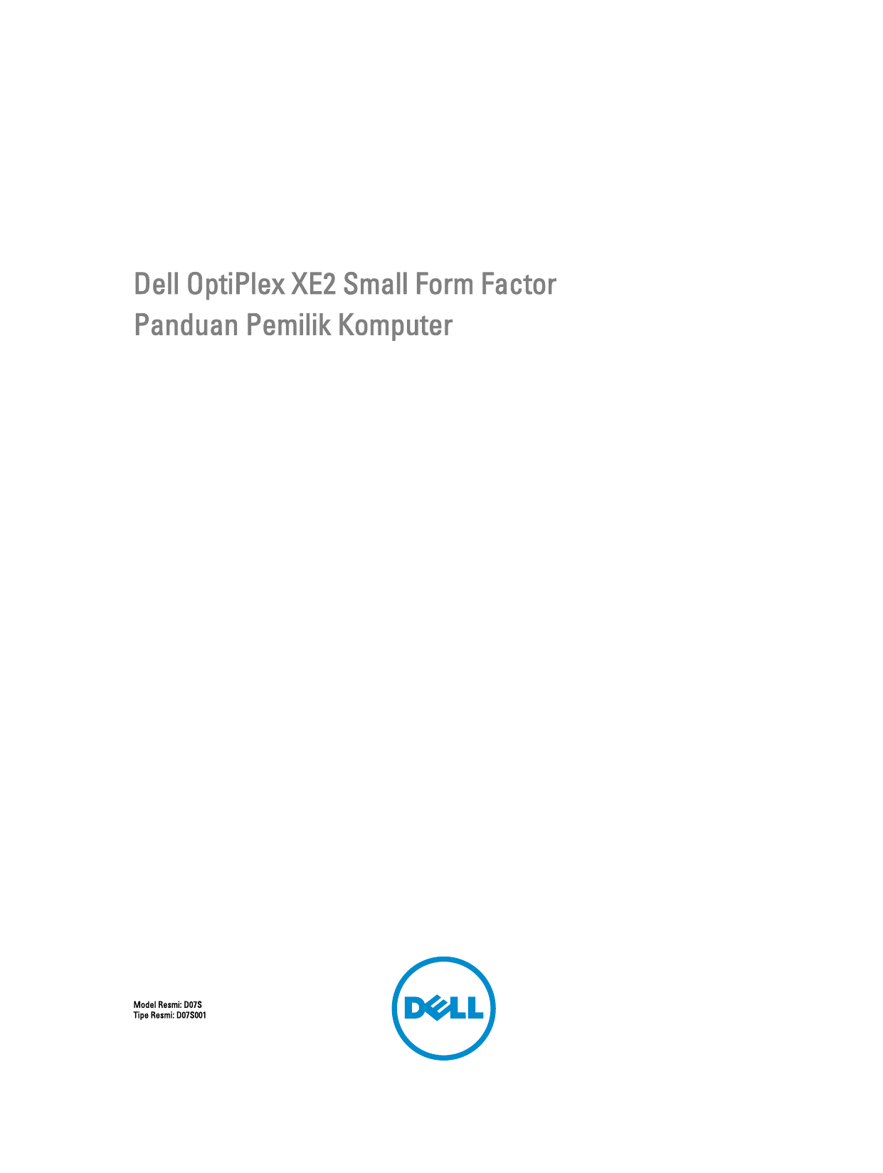 Dell Optiplex Xe2 Owner S Manual Manualzz