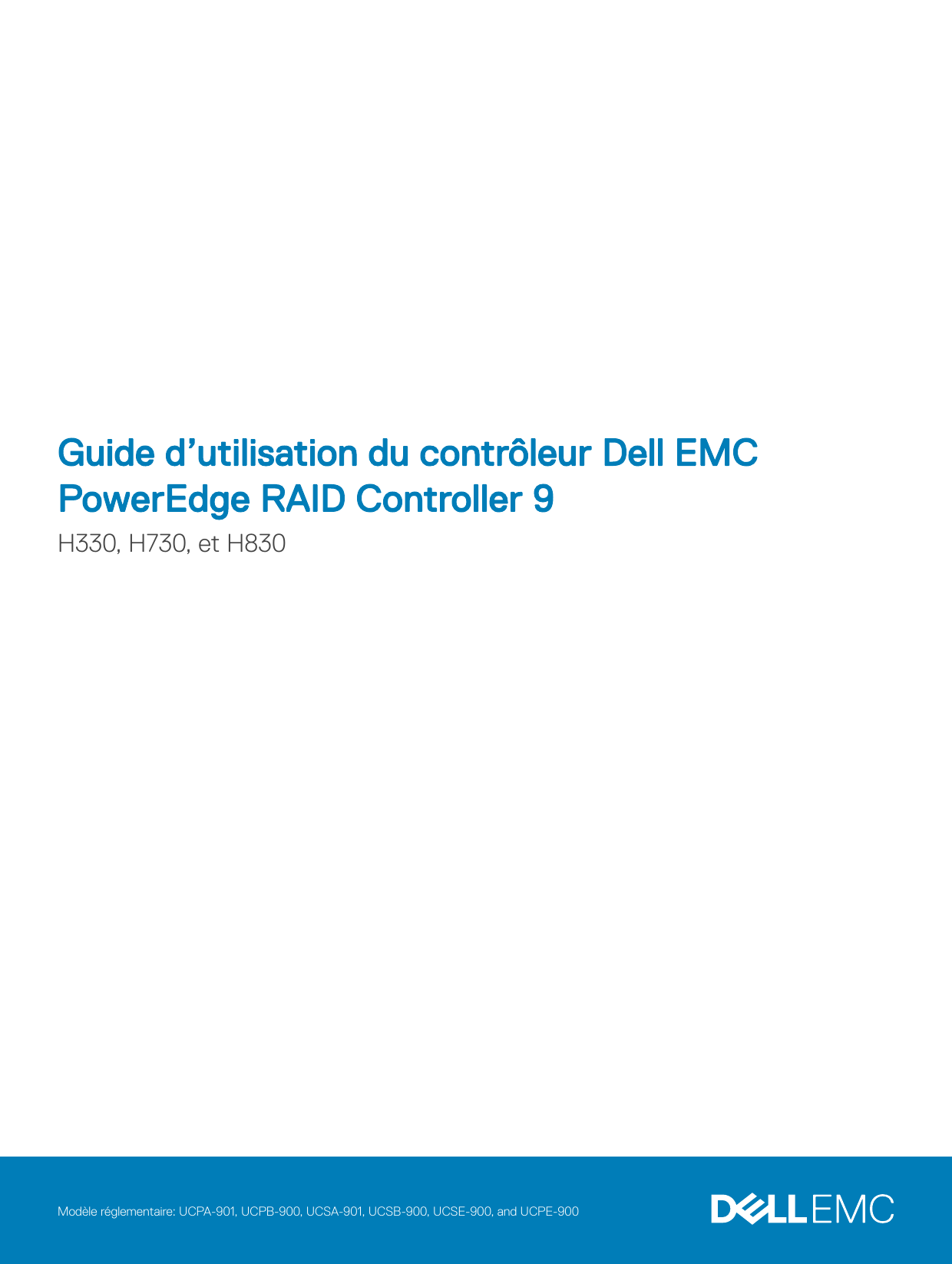 Dell PowerEdge RAID Controller H730P Mode d'emploi Manualzz