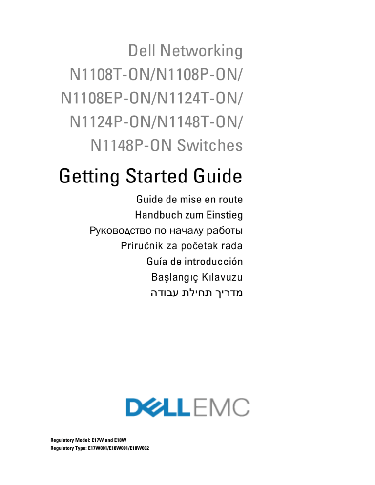 Dell Powerswitch N1100 On Series Quick Start Guide Manualzz