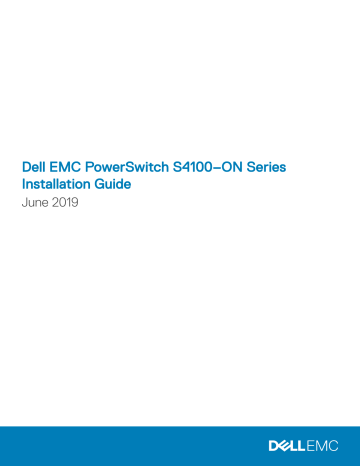 Dell PowerSwitch S4128F-ON/S4128T-ON User guide | Manualzz