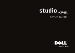 Dell Studio XPS M1640 Setup guide