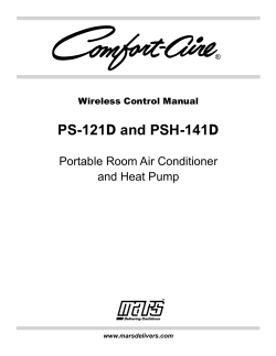 comfort aire psh 141d