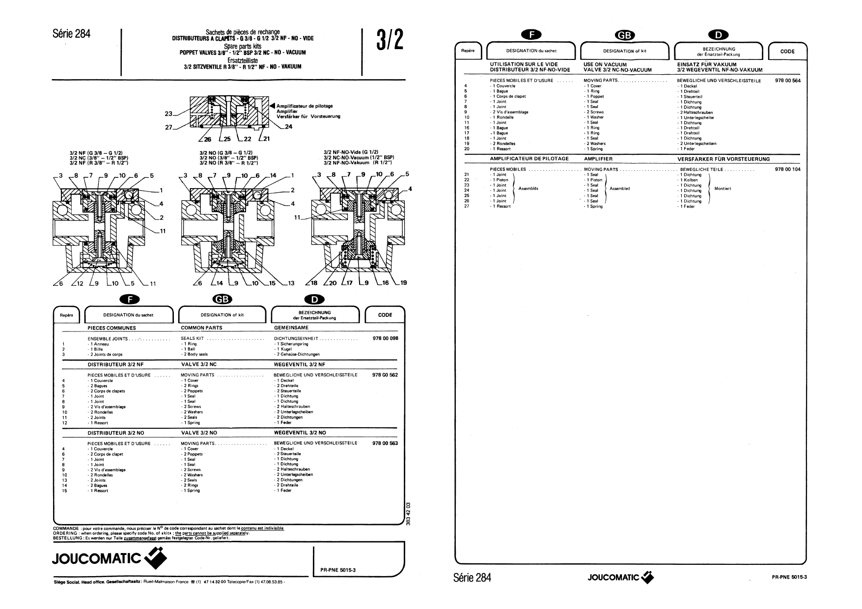 ASCO Solenoid Valves DH 284 Owner's Manual Manualzz