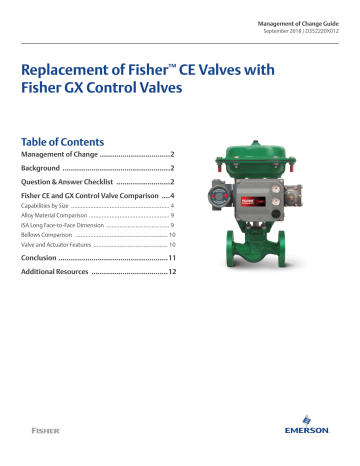 Fisher Et Control Valve Manual