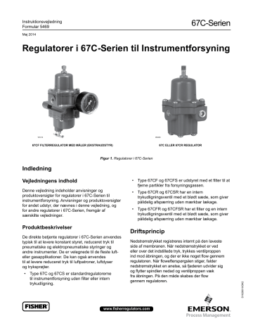 Fisher 67C Series Brugervejledning | Manualzz