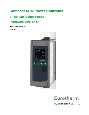 Eurotherm EPack Lite 1PH Controller User Guide | Manualzz
