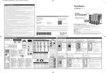 Eurotherm EPower Mode d'emploi | Manualzz