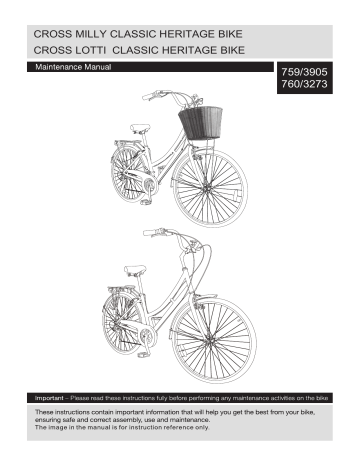 Cross milly bike discount womens