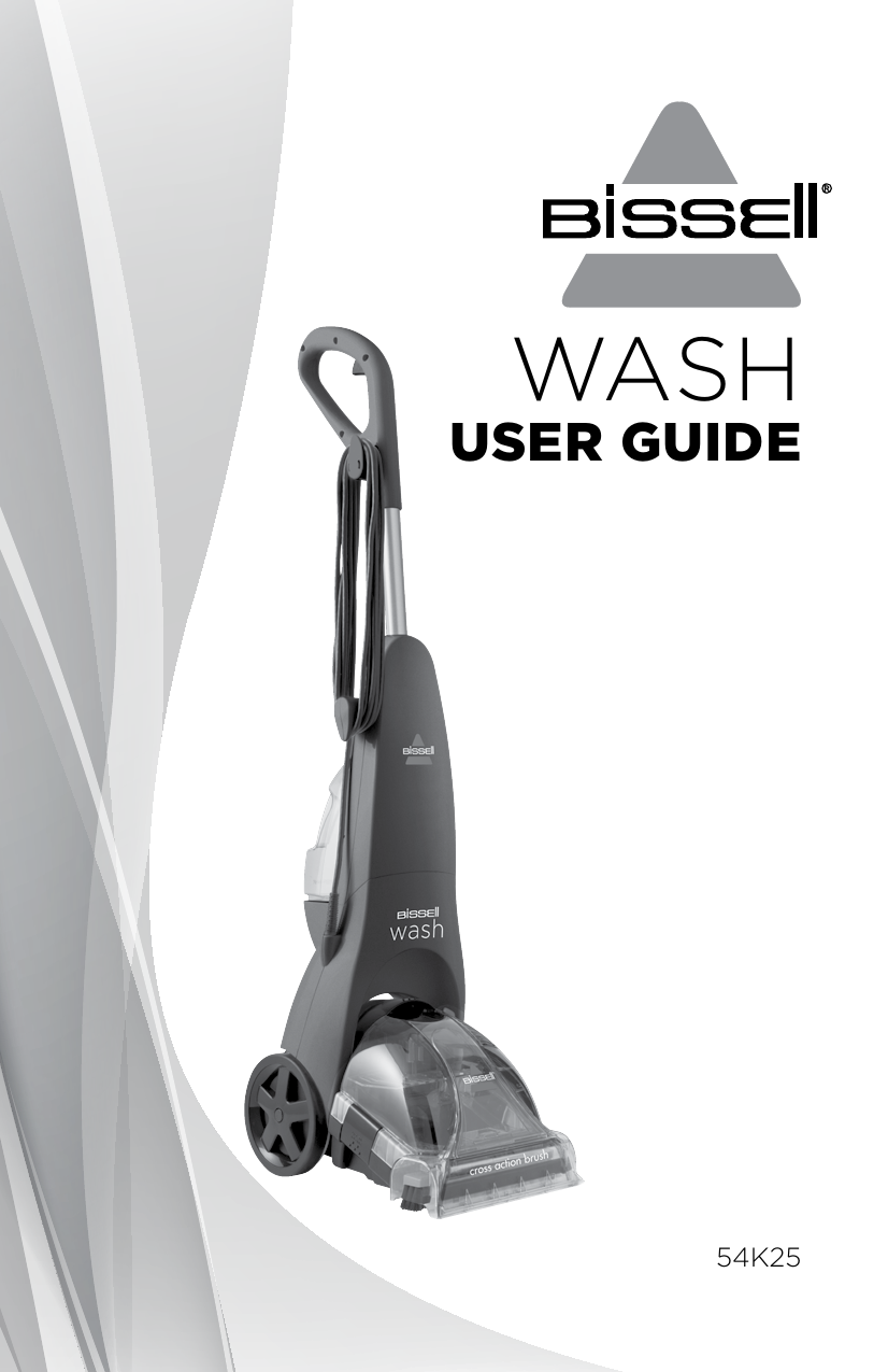 Bissell ReadyClean Wash 30K30 Carpet Cleaner Instruction Manual