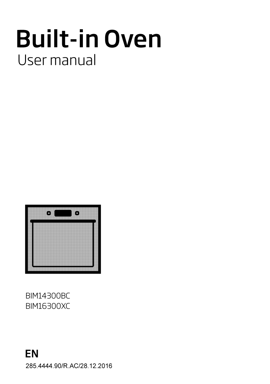 Beko BIM14300BC Single Built In Electric Oven User manual Manualzz