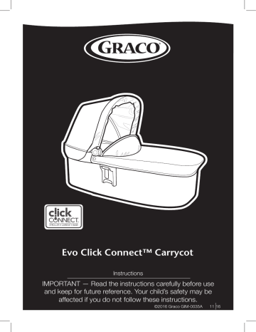 graco evo luxury carrycot