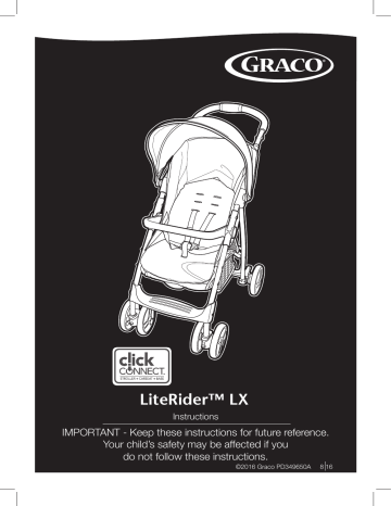 graco click connect travel system manual