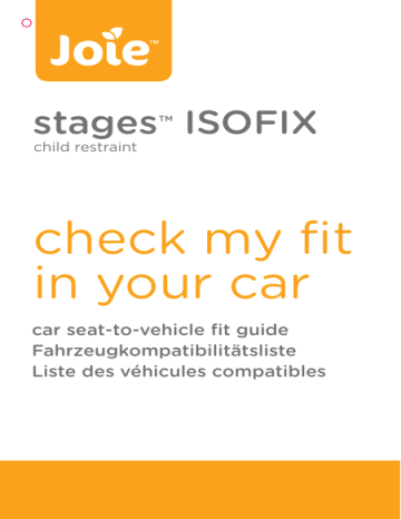 joie stages instructions