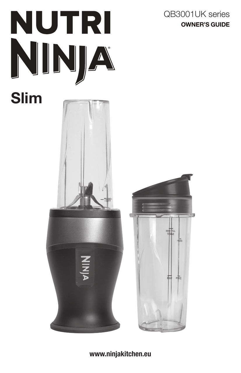 Nutri Ninja Qb3001uk Nutri Blender Instruction Manual Manualzz