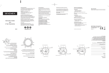 Sekonda digital best sale watch instructions