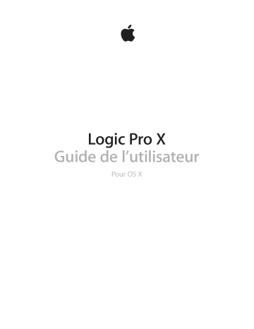 Fenêtre principale de Logic Pro, Aide Logic Pro X