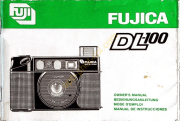 Fujica DL-100 Owner's Manual | Manualzz