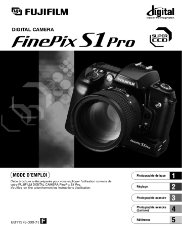 Fuji finepix x s1 mode d'emploi