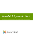Joomla 1.5 Mode d'emploi